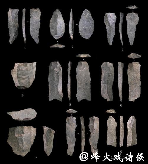 中肯联合考古发现旧石器中晚期石叶技术石制品 中肯联合考古发现旧石器中晚期石叶技术石制品